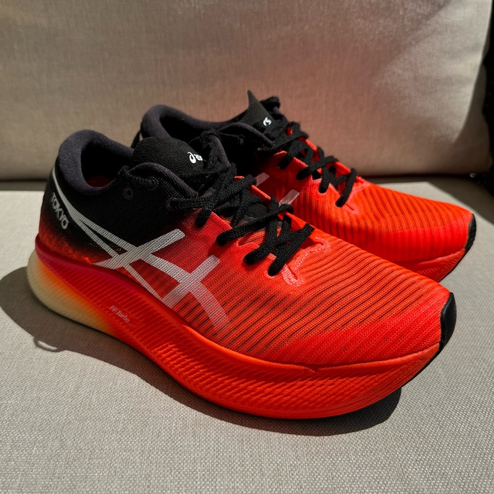 ASICS Metaspeed Sky Tokyo Olympics FF Turbo 1012B069 WM SZ 8.5 Sunrise Red/White